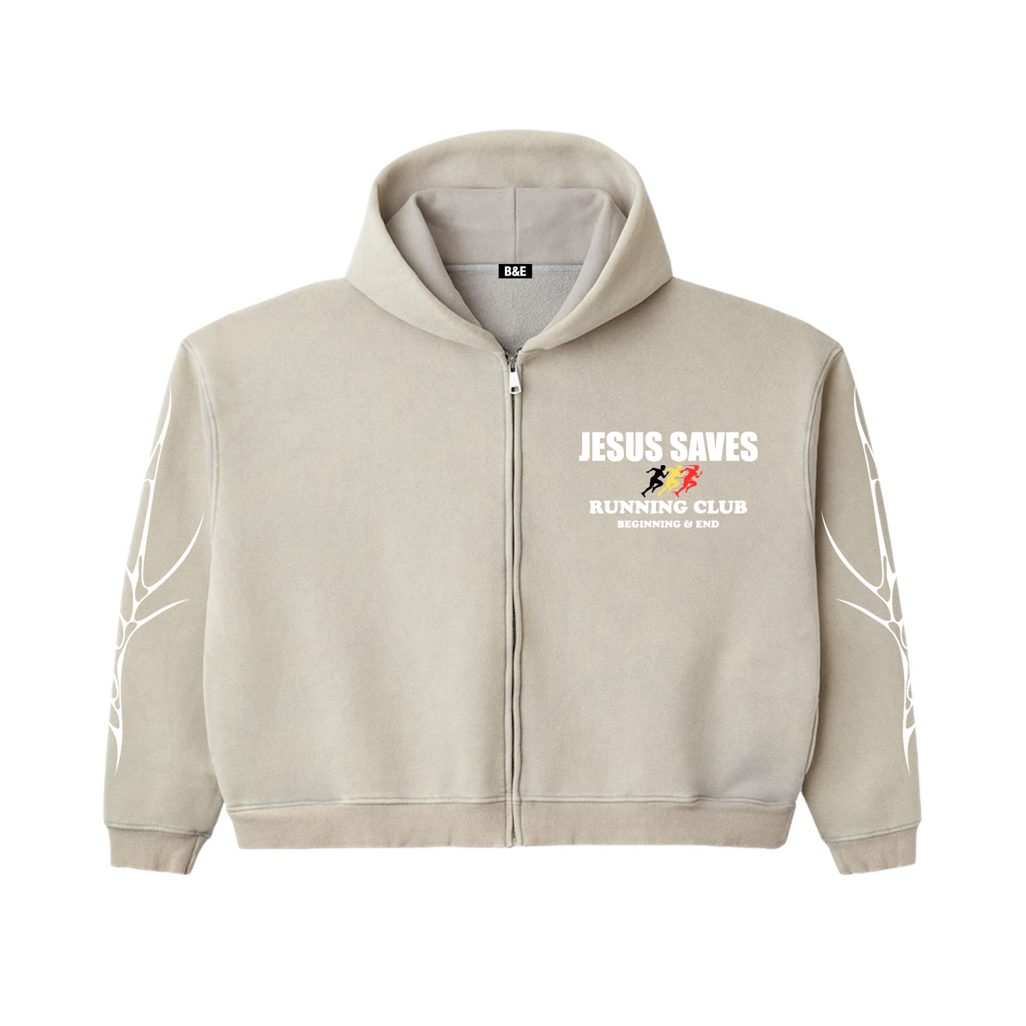 Jesus Saves Zip Up