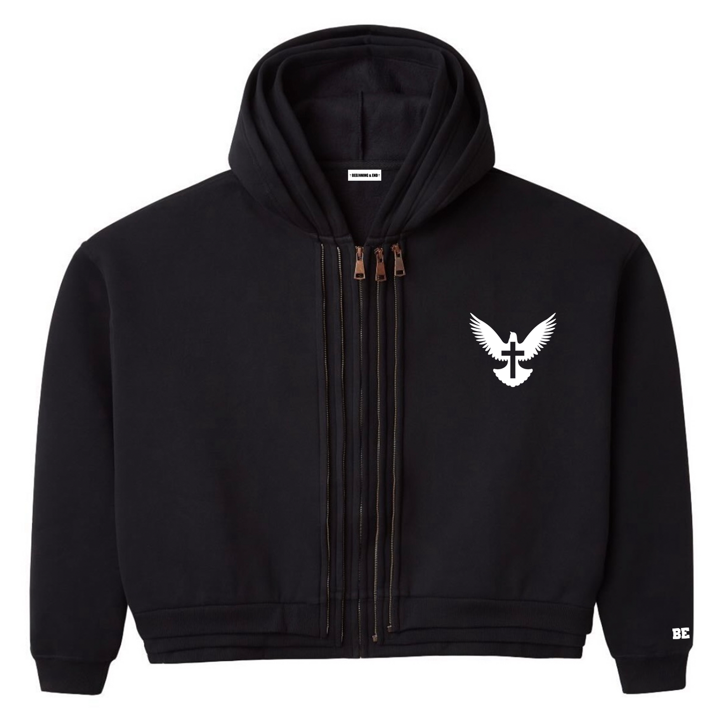 3 Zipper "Genesis" Hoodie