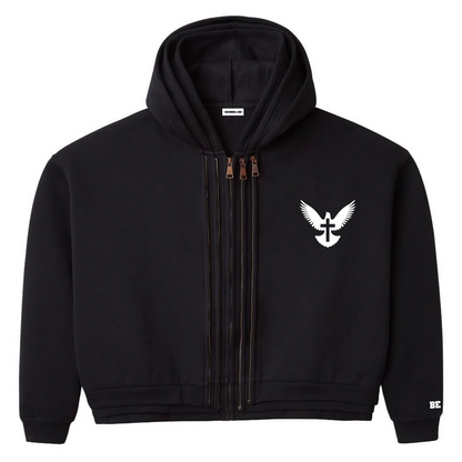 3 Zipper "Genesis" Hoodie