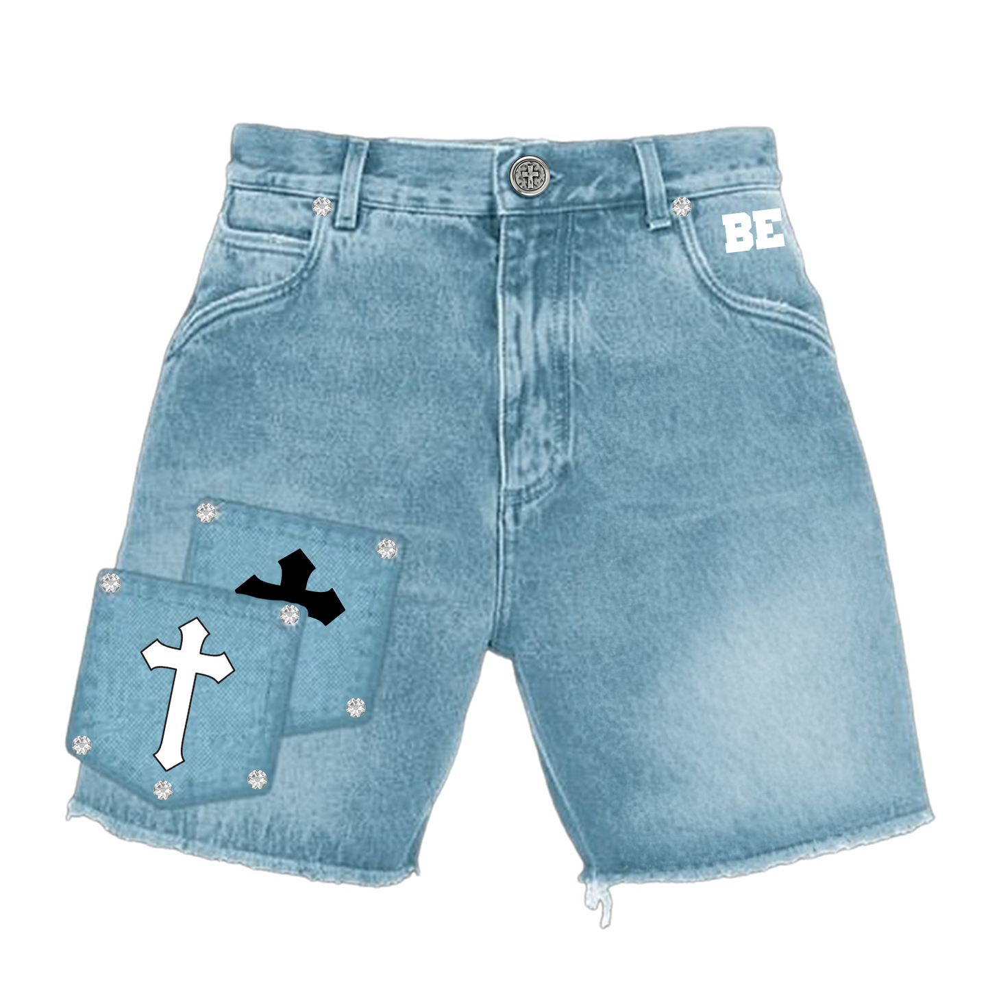 Diamond Denim Jorts