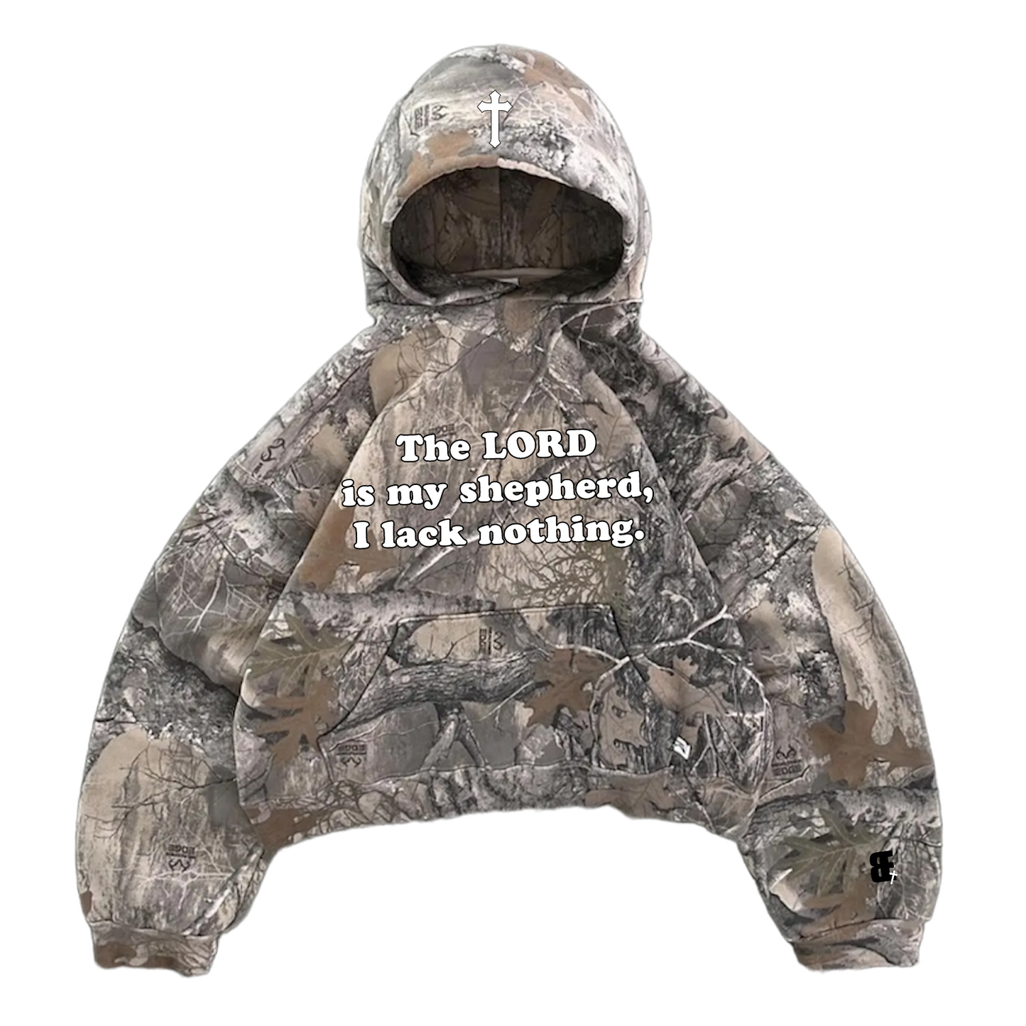 The LORD is my Shepherd Camo Hoodie
