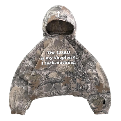 The LORD is my Shepherd Camo Hoodie