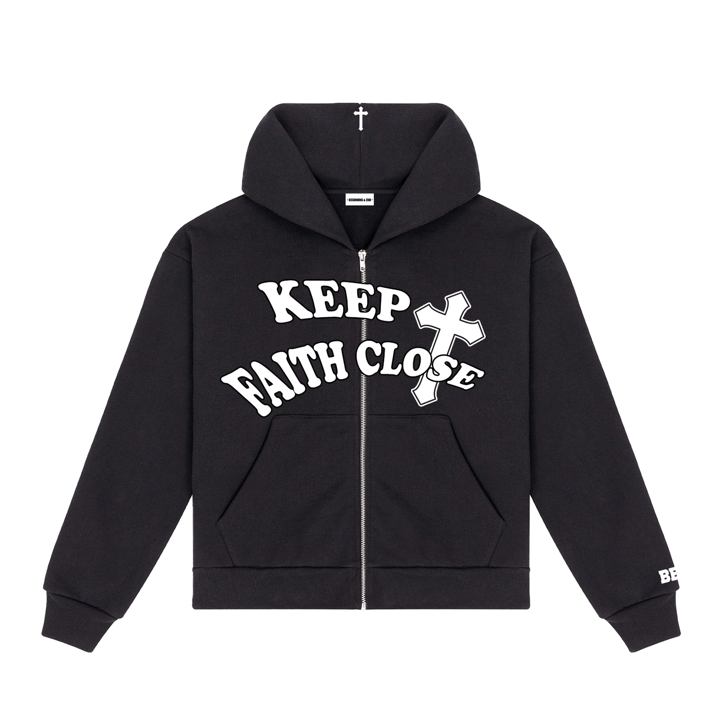 Keep Faith Close Zip Up